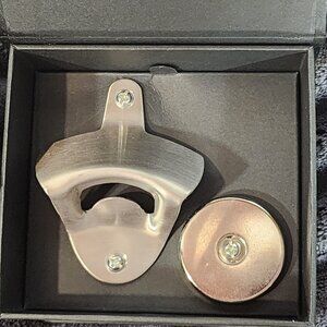 Caplord Wall Mounted Bottle Opener with Magnetic Cap Catcher Hanging Accessories